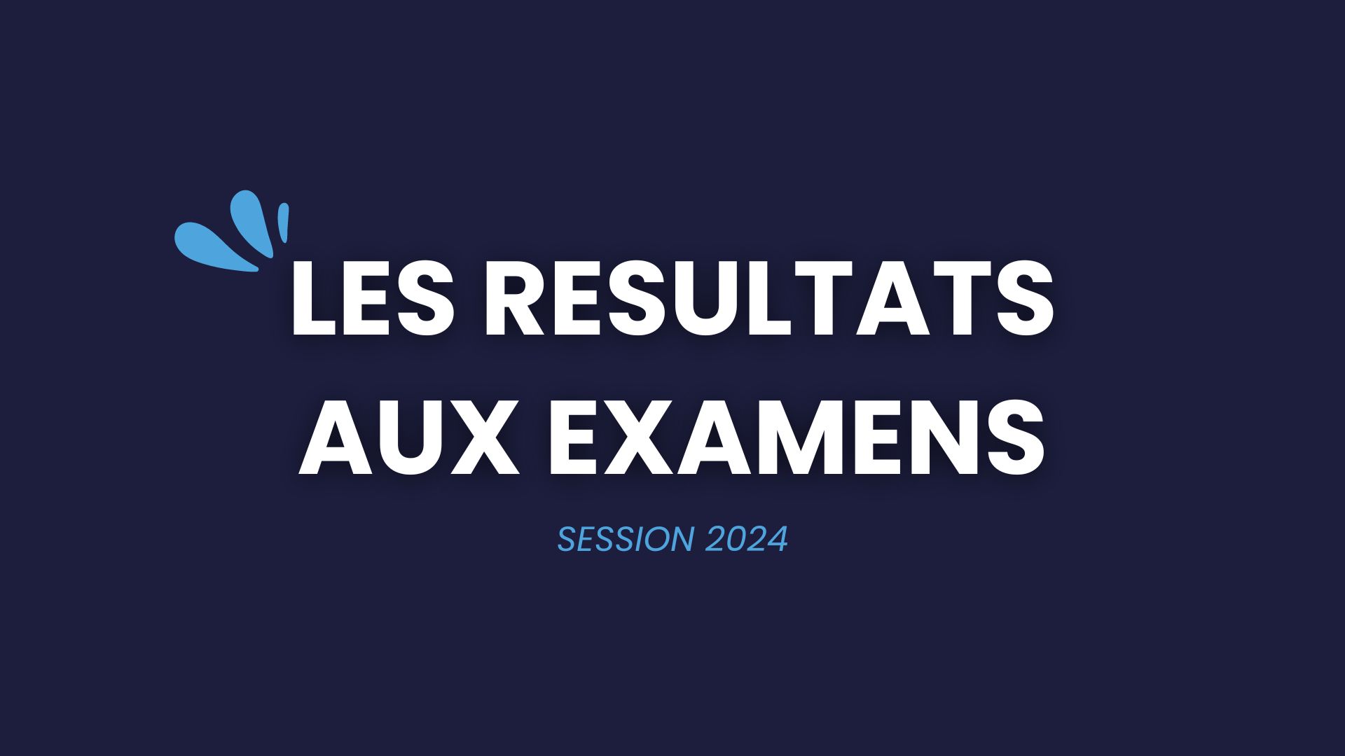 Résultats examen