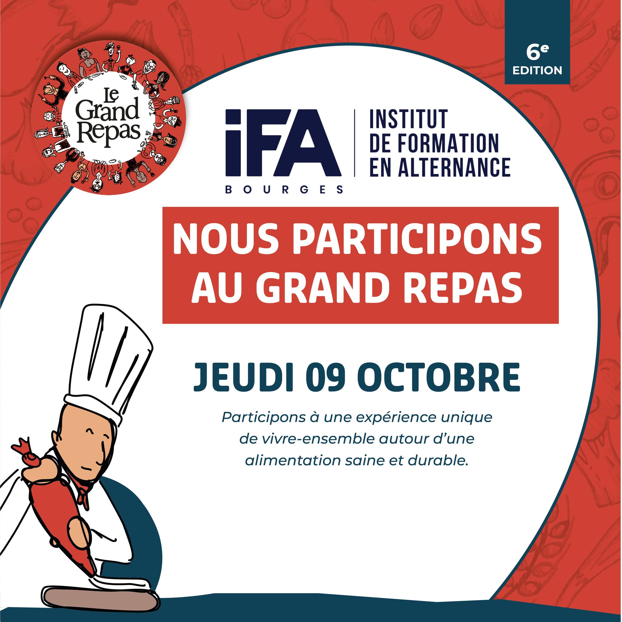 L'IFA Bourges participe au Grand Repas 2025 !