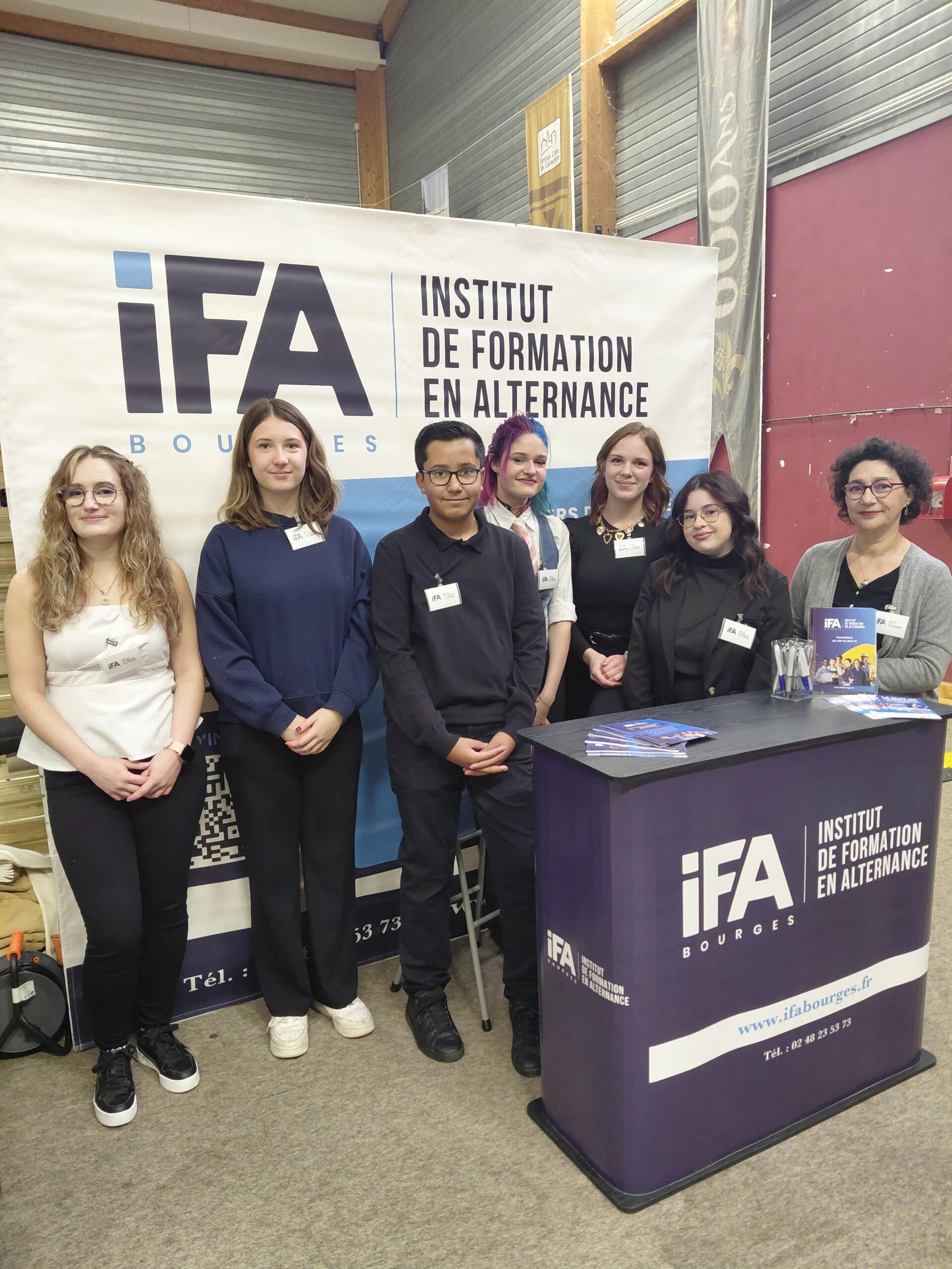 L'IFA PRESENT AU SALON DES METIERS ET DE L'ORIENTATION PROFESSIONNELLE A AUBIGNY-SUR-NERE